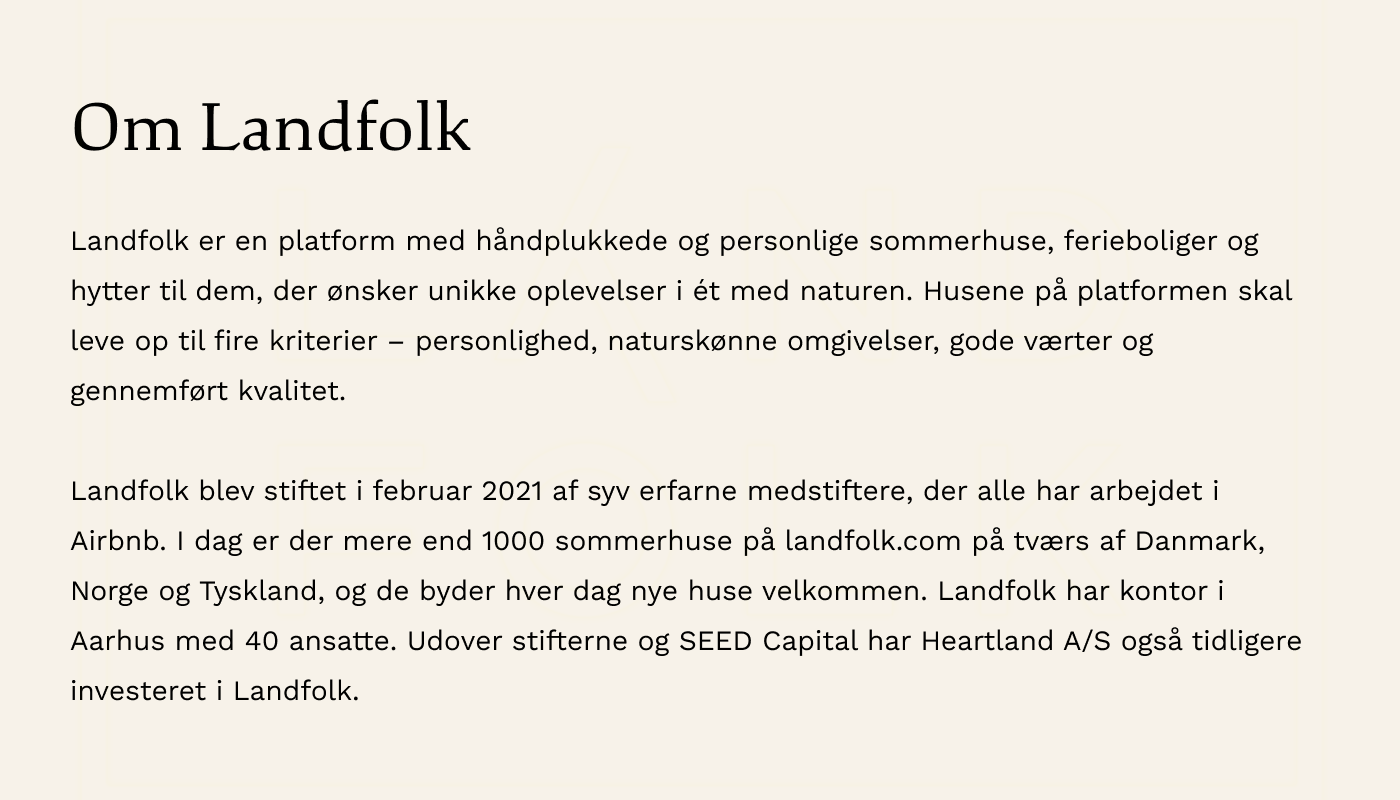 Landfolk rejser 28 mio midt i fastfrosset investeringsklima