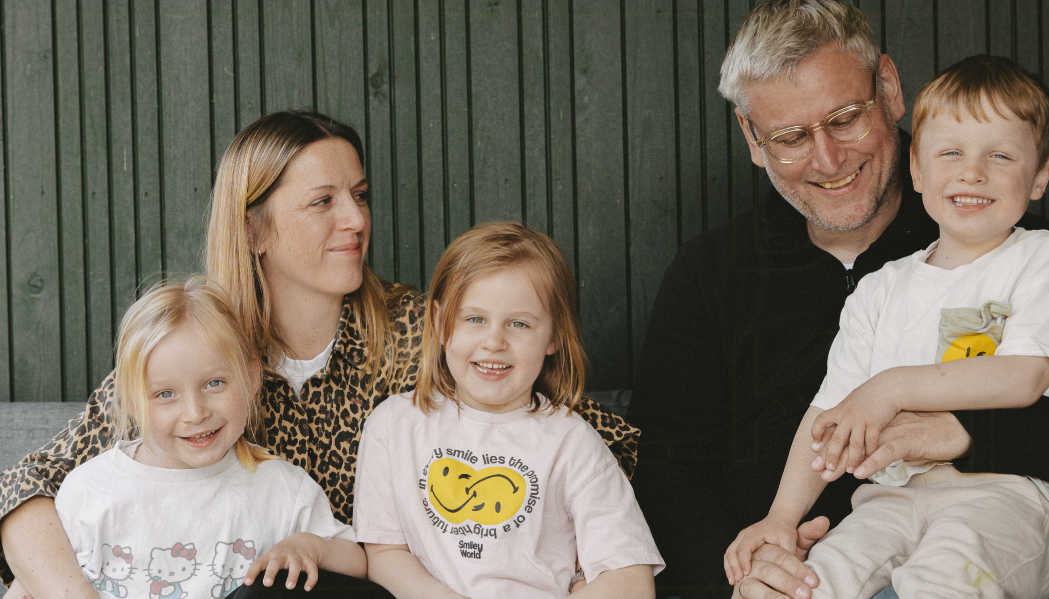 Michael e la sua famiglia