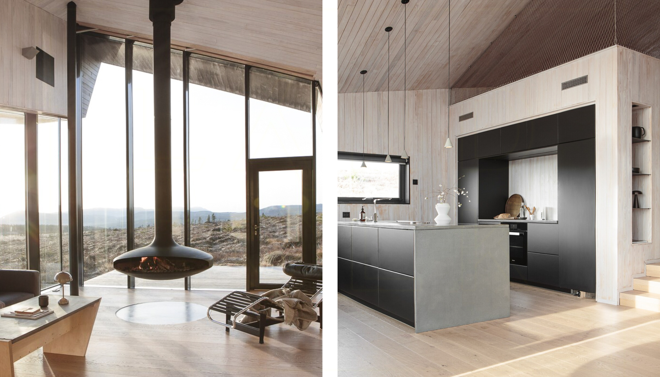 Einzigartiges Ferienhaus entworfen von Snøhetta