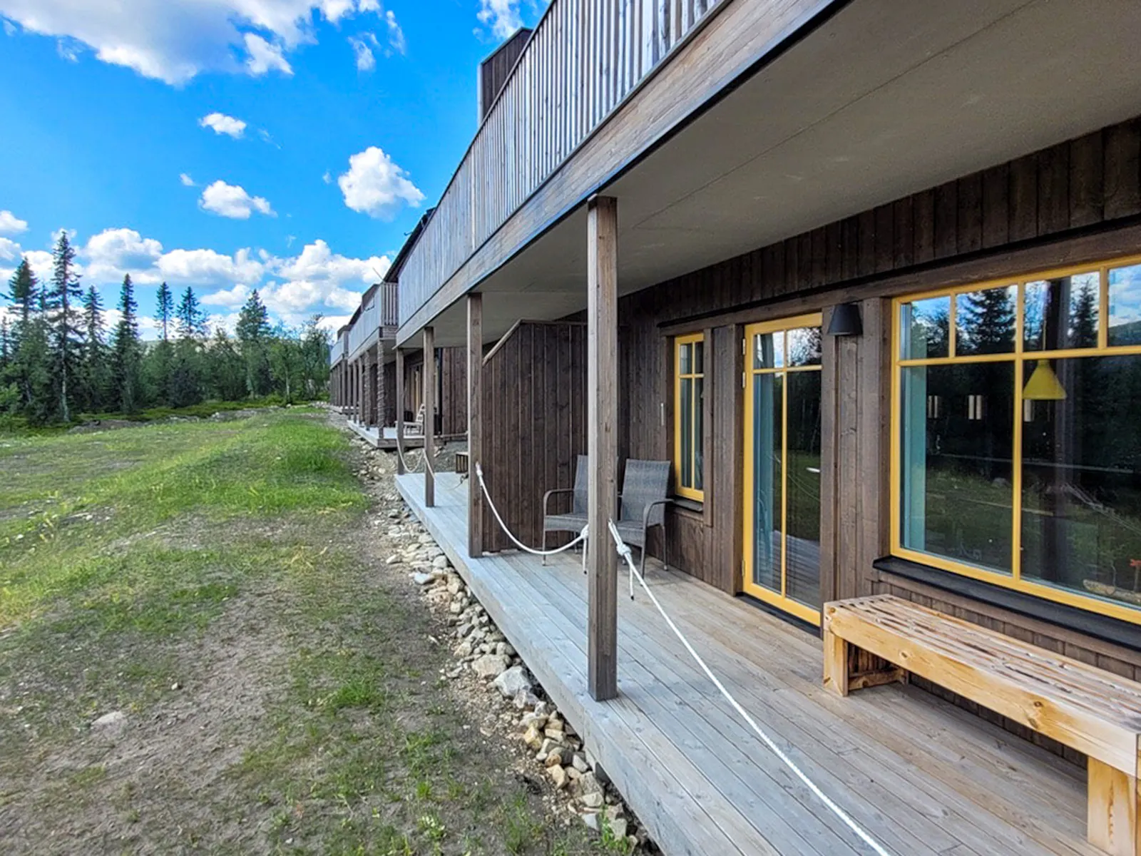 Modern fjälllägenhet med utsikt över Vemdalsskalet – bild 20 av 23