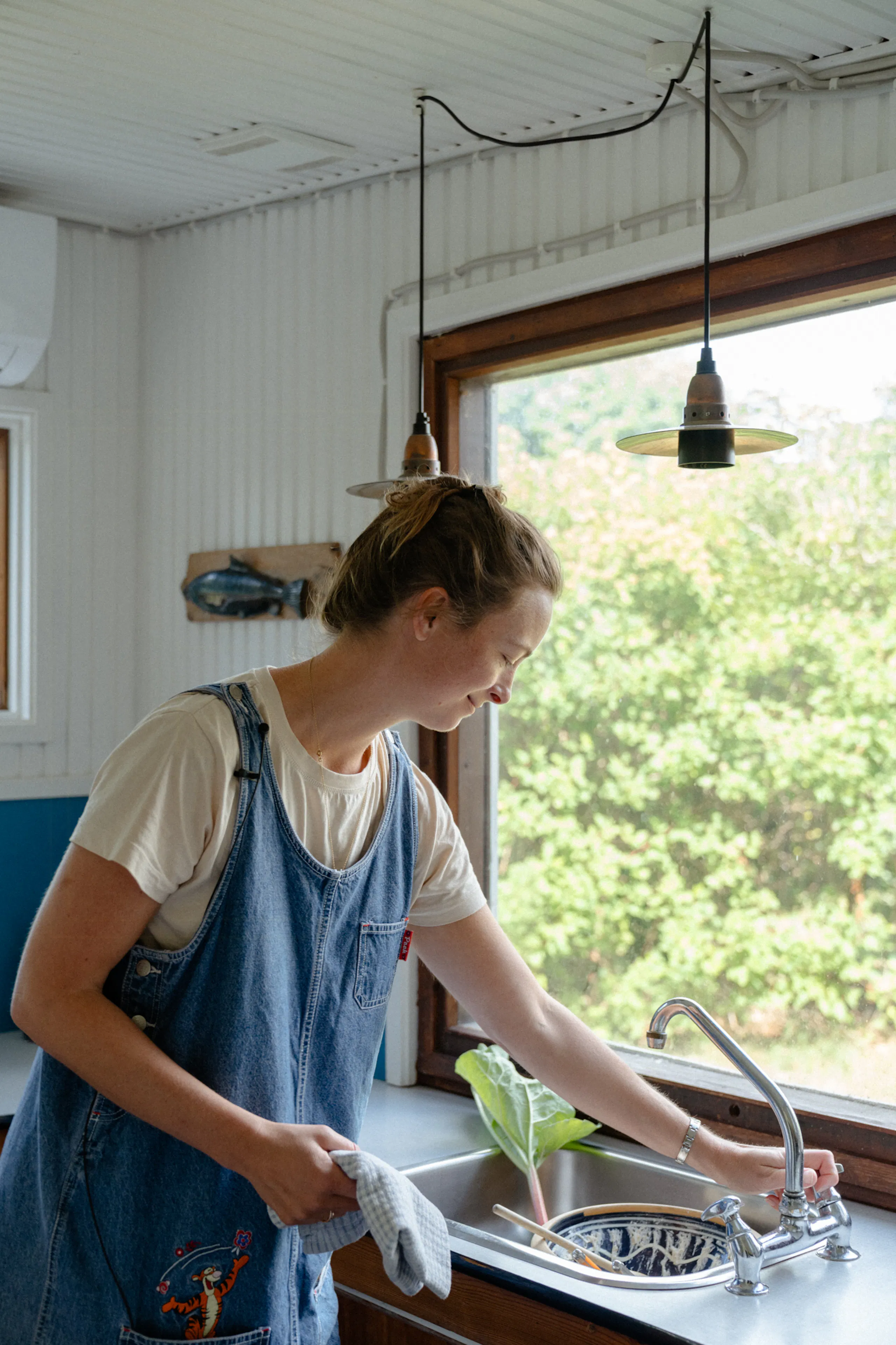 Cecilie in der Küche