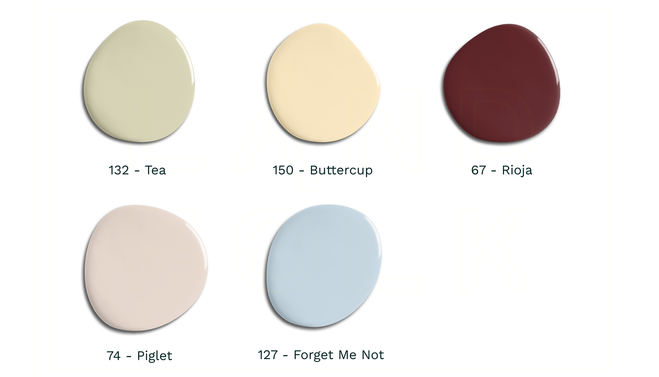 Color swatches