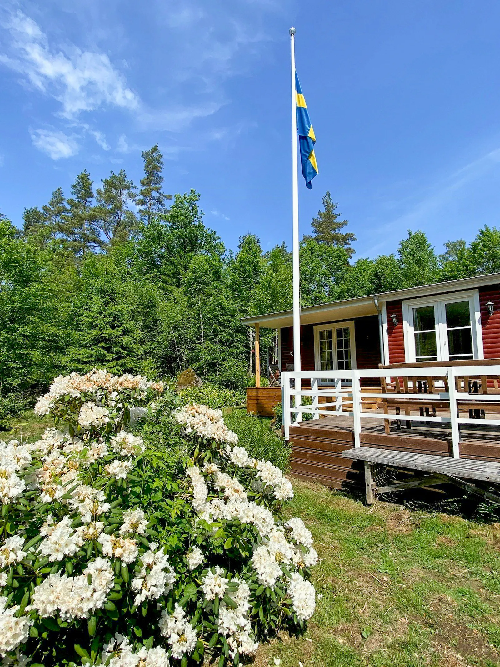 Skogsstuga med gömd sjö nära Karlshamn – bild 14 av 17