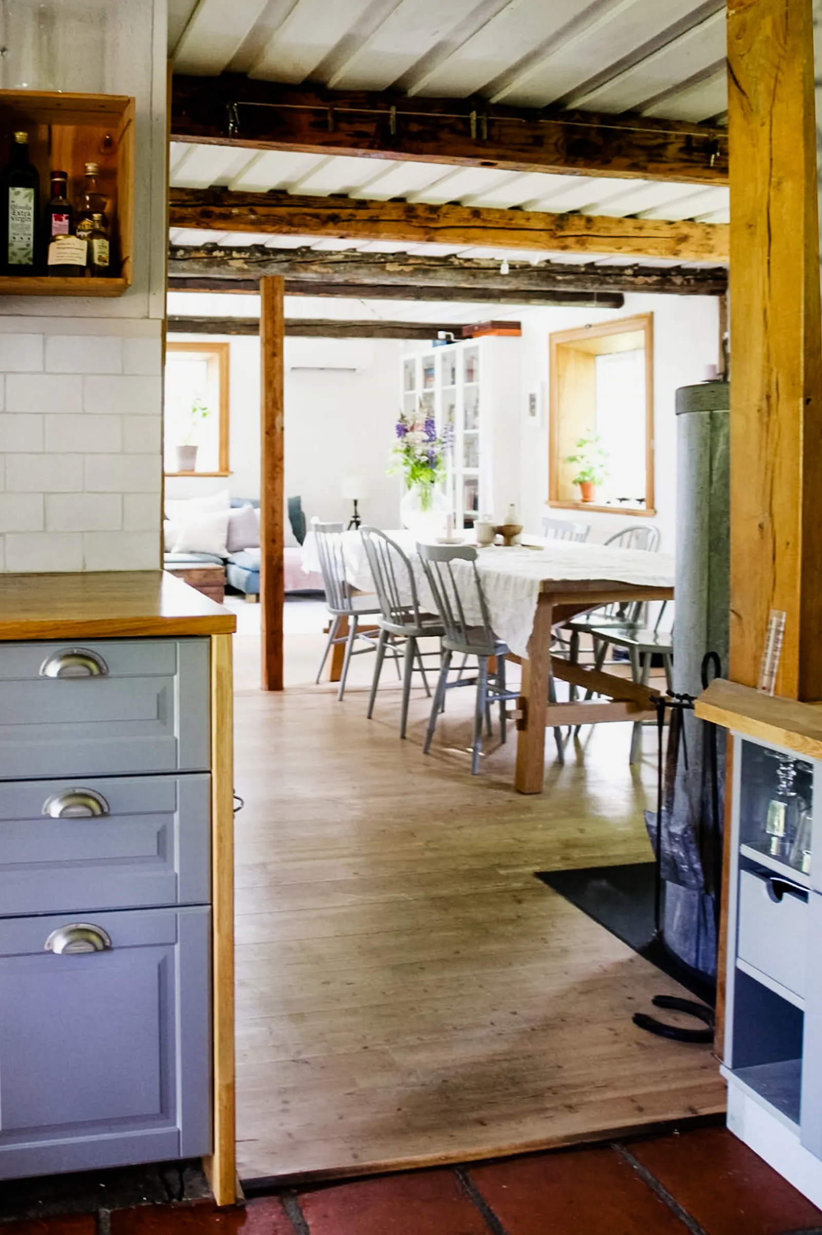 Korsvirkeshus med annex på Österlen – bild 5 av 24