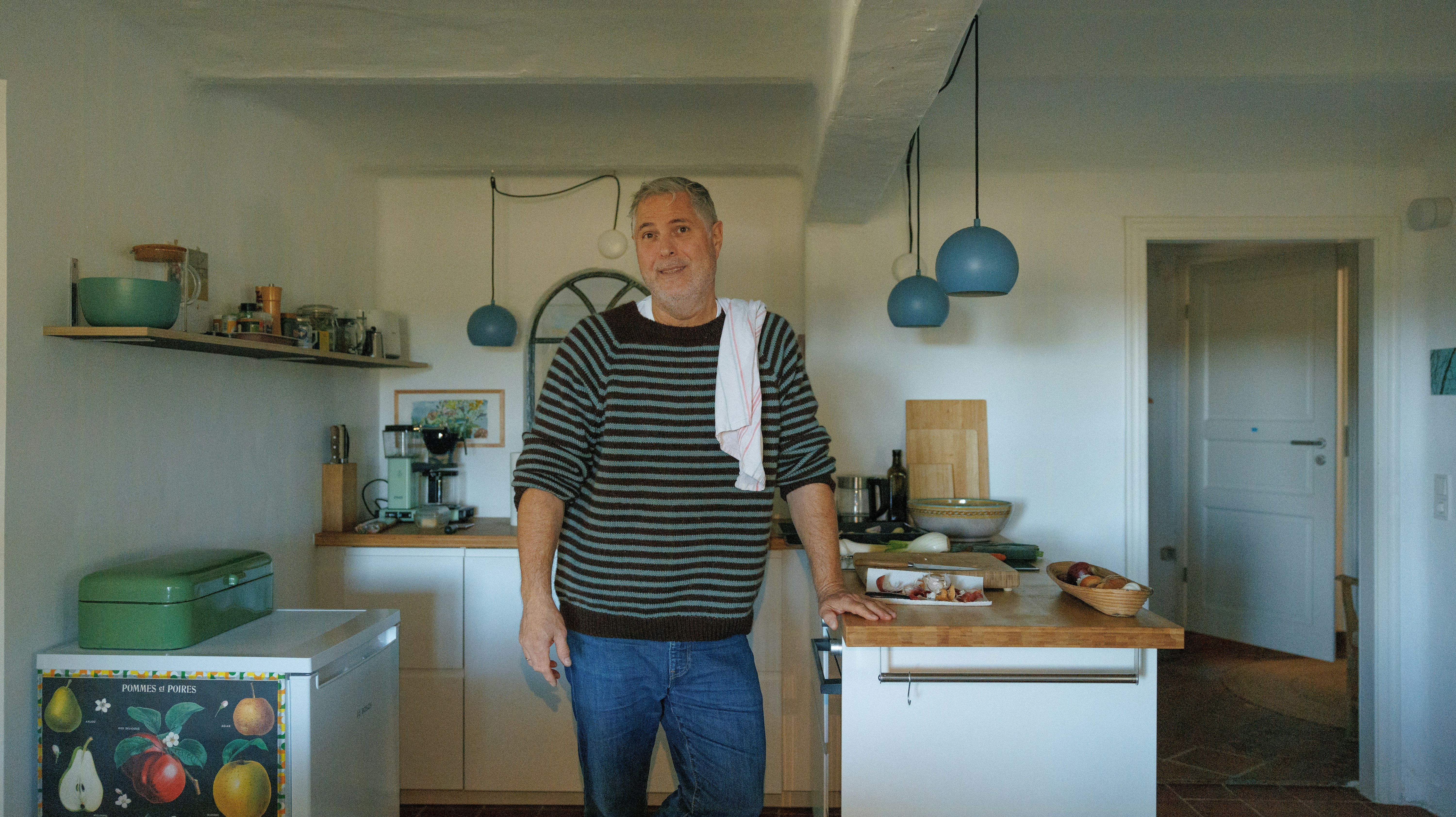 Patrick in the kitchen