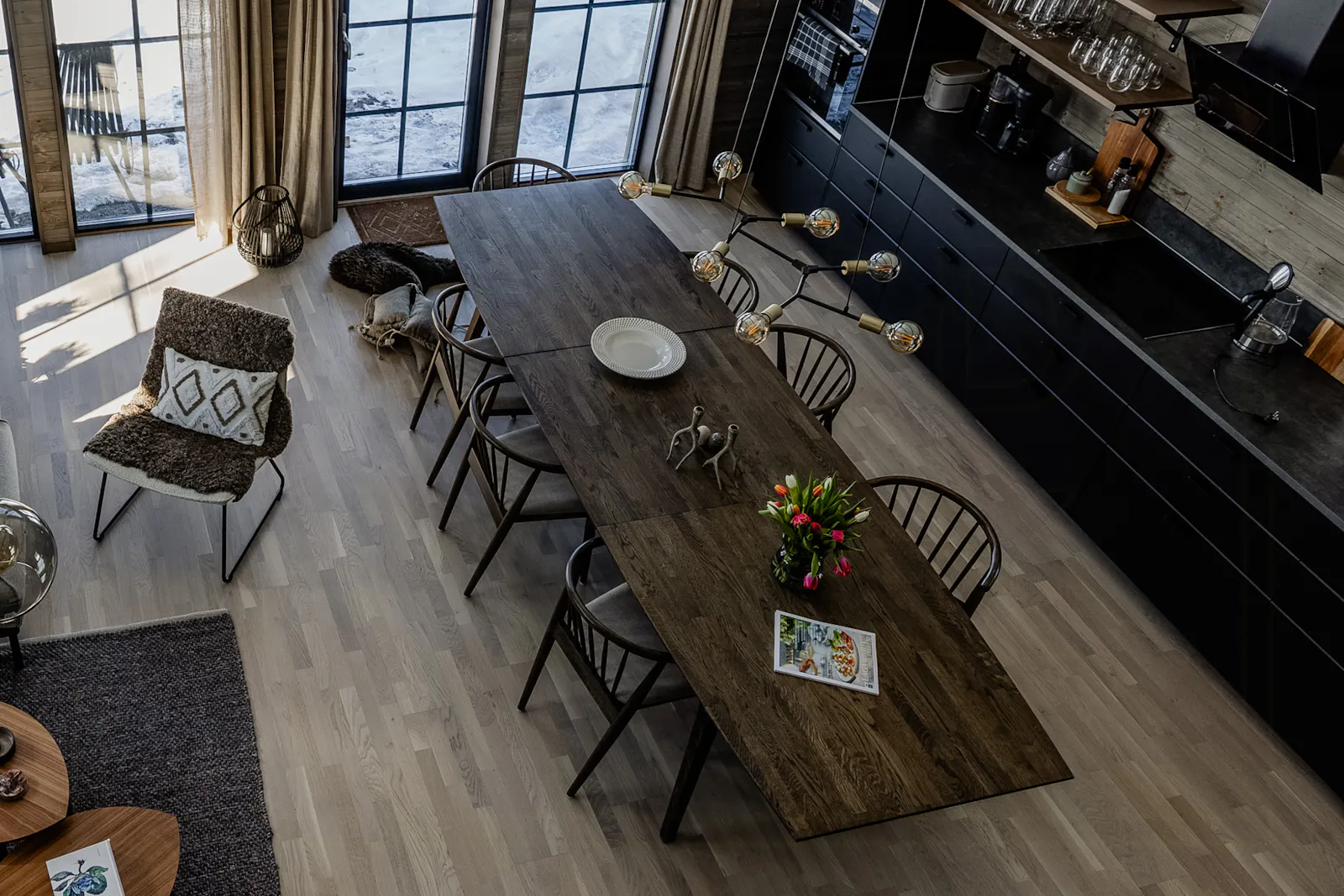 Modern stuga med ski in ski out i Idre Himmelfjäll – bild 9 av 24