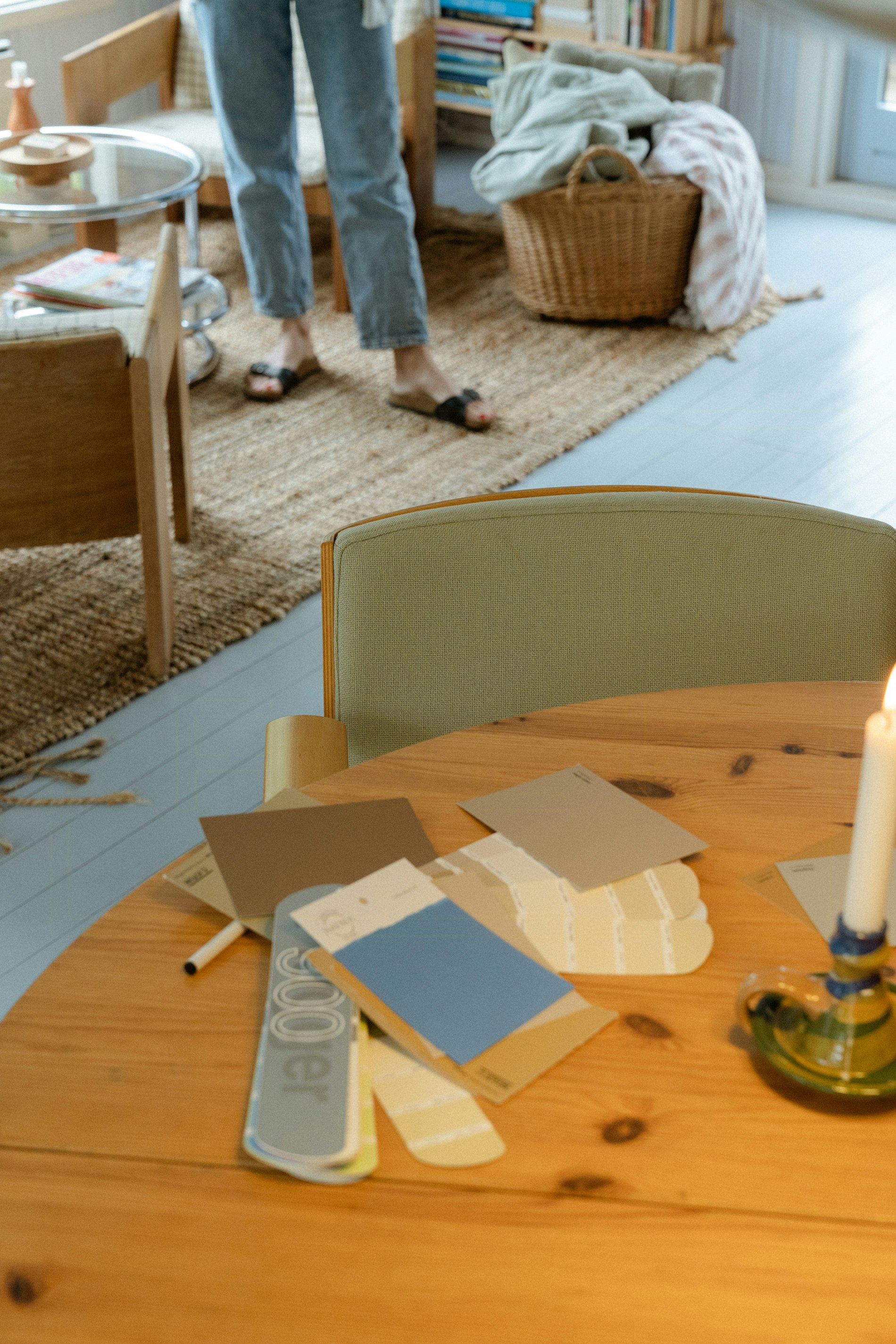 Proces omkring farvepalette