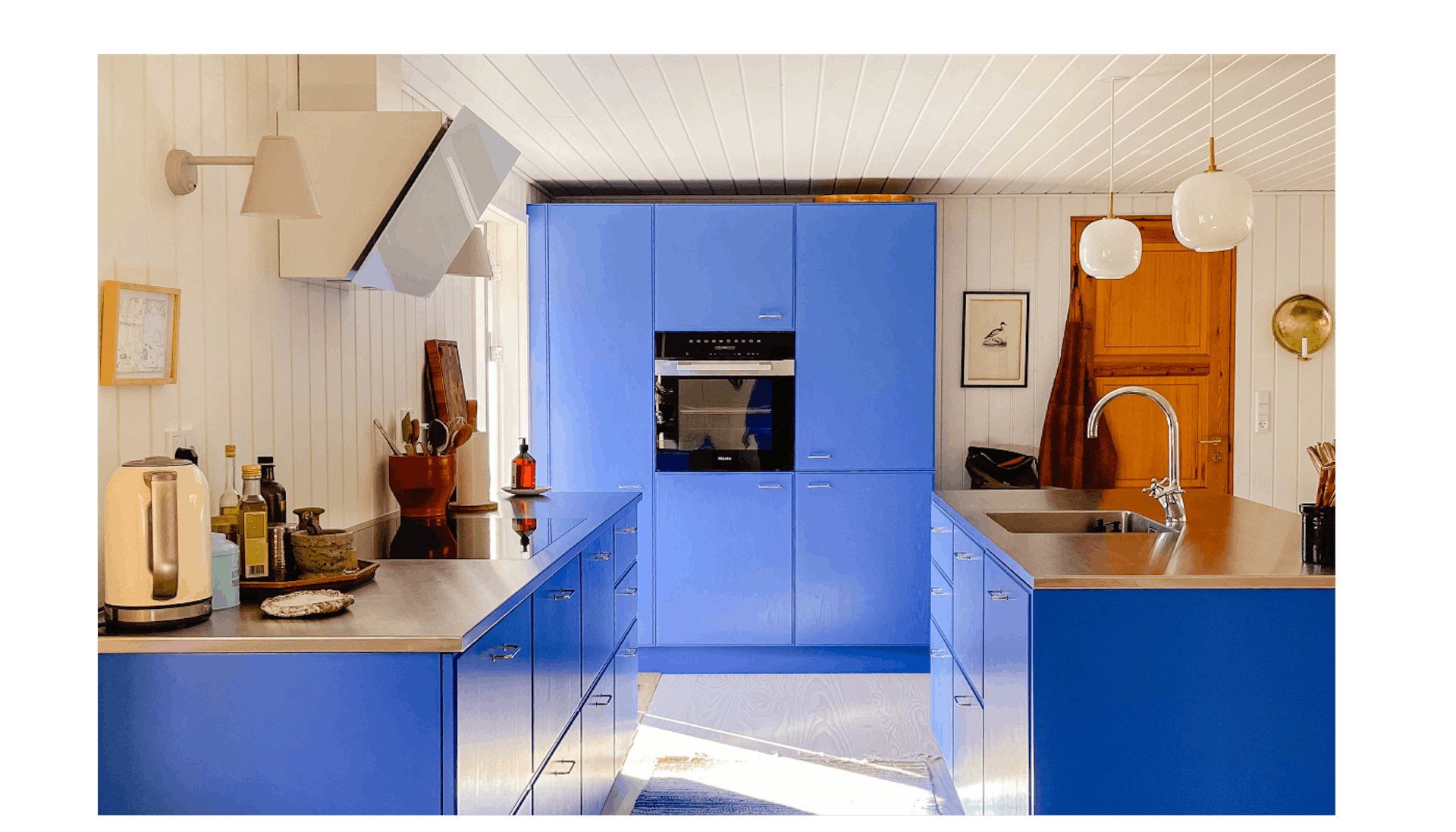 Det nye blå køkken, Vibeke Panduro prioriterede at lave.