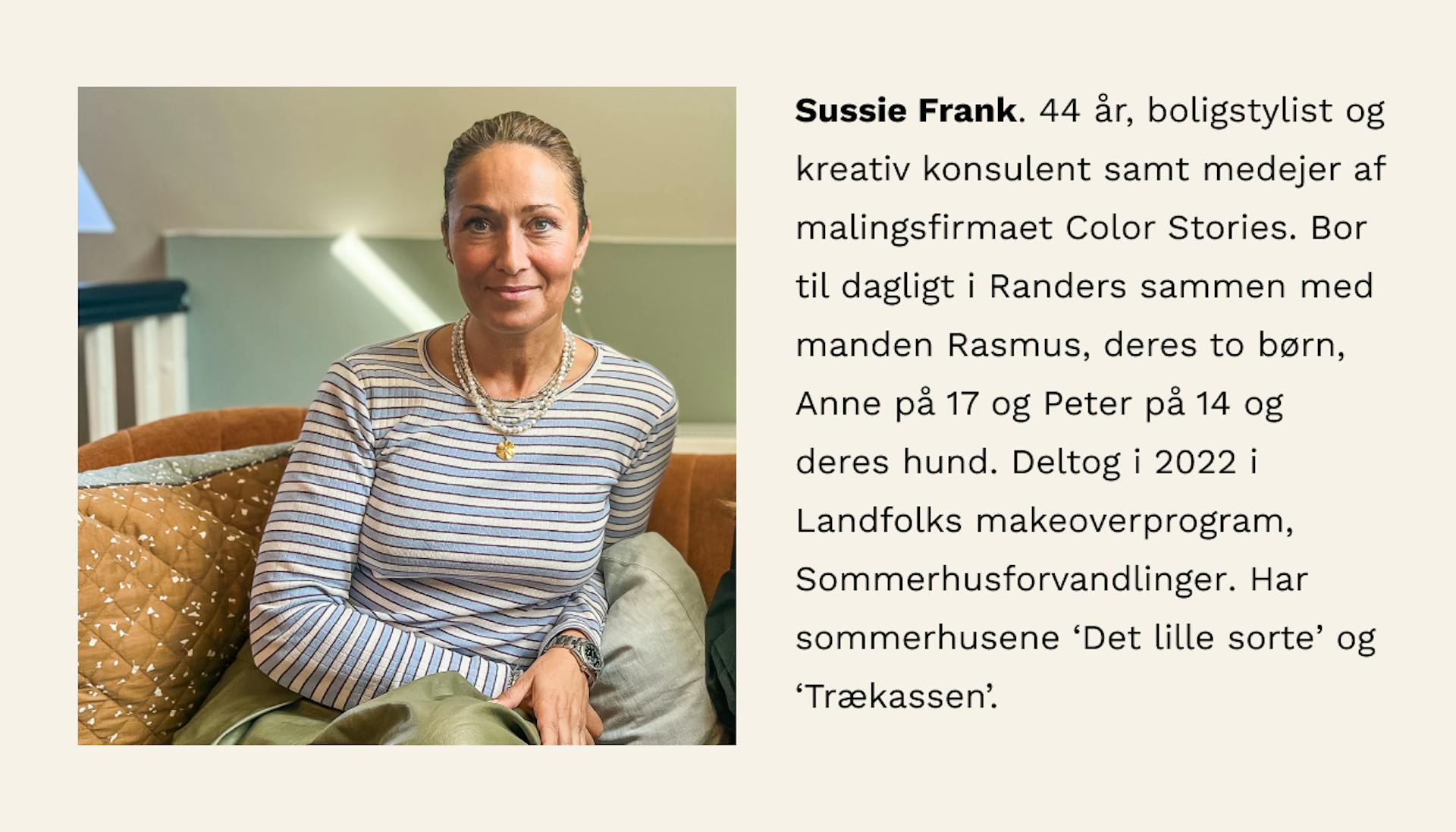 Om Sussie Frank