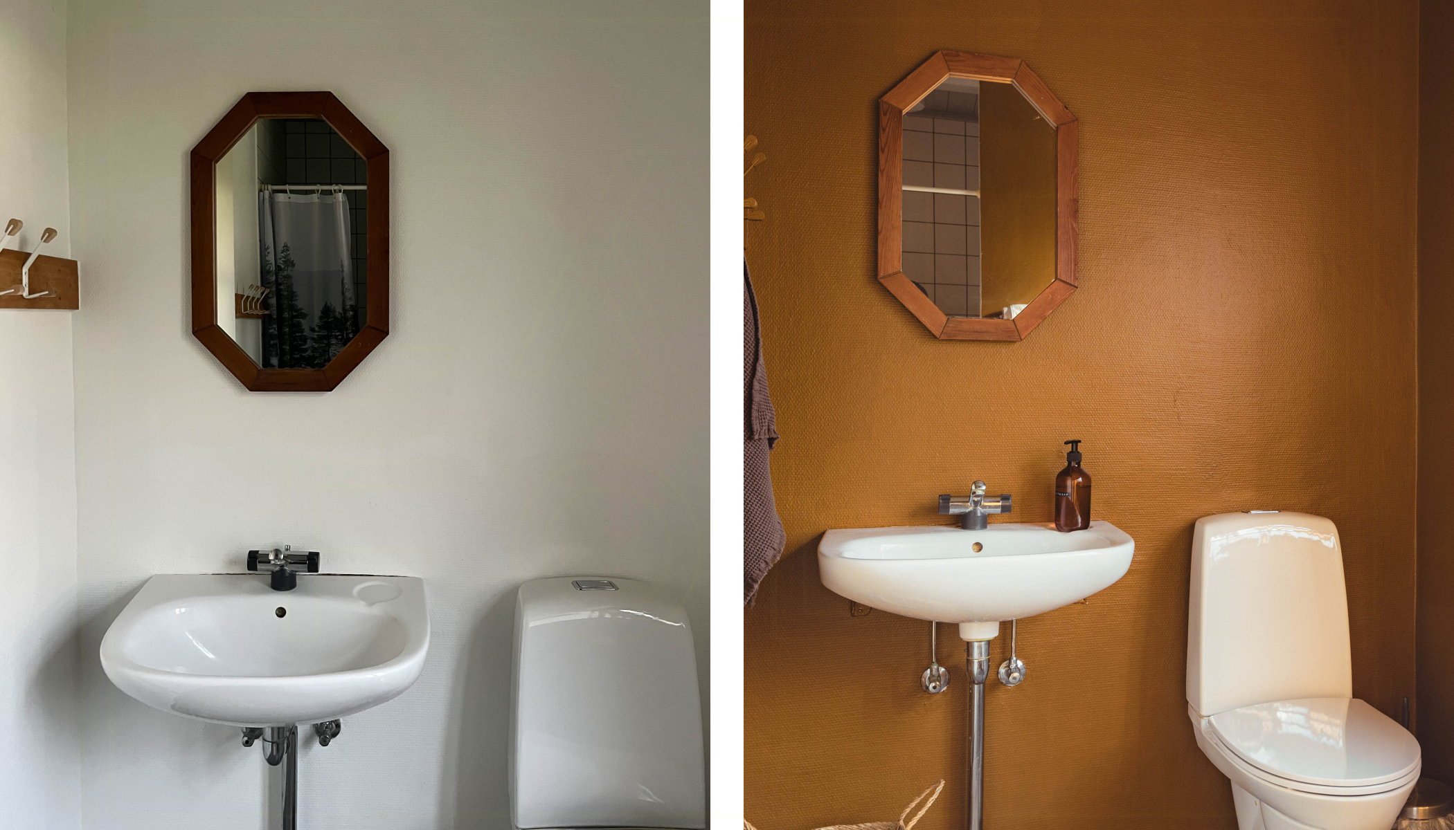 Das Badezimmer im Ferienhaus Lundstedet