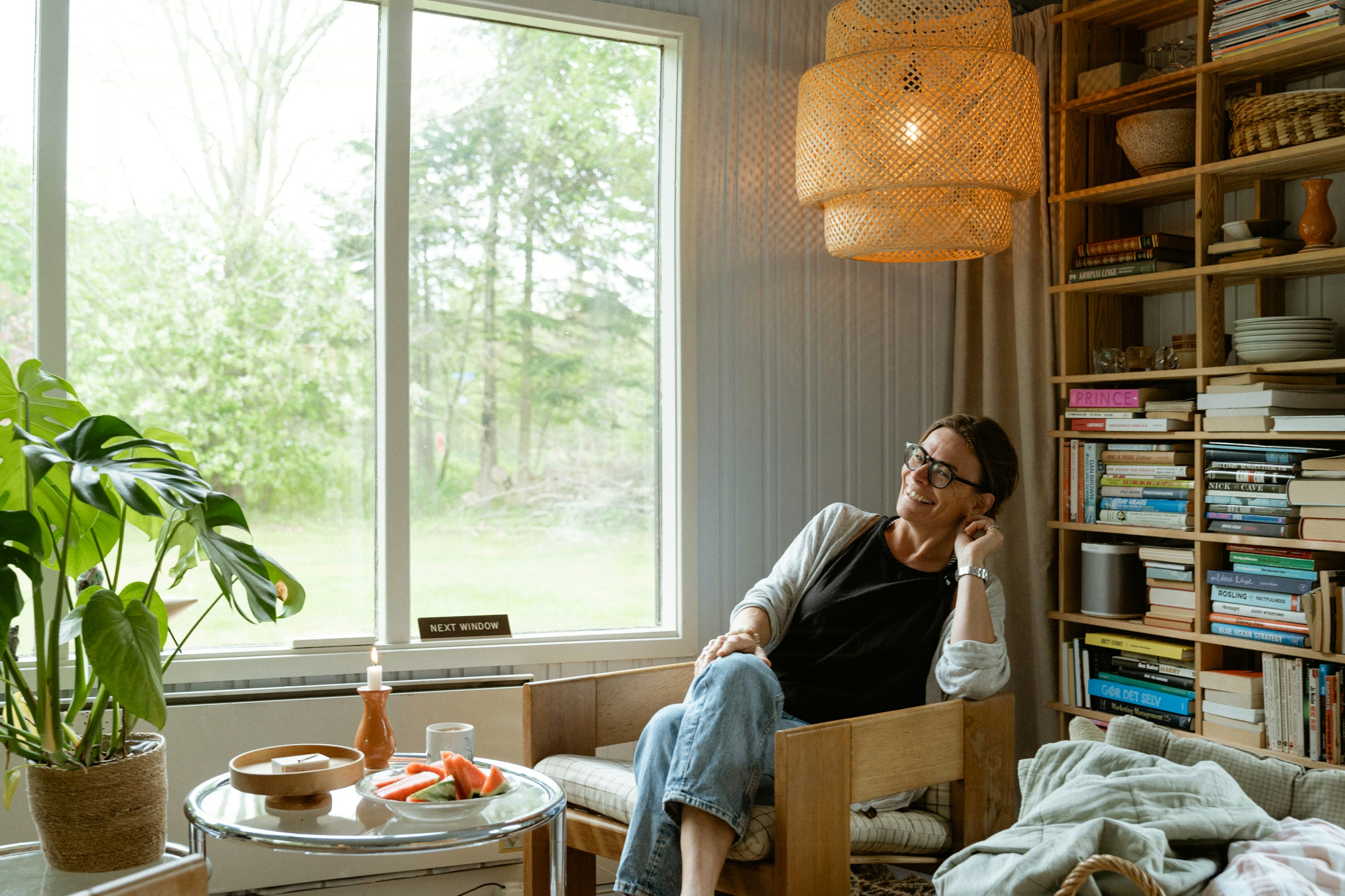 Gemütliches Ferienhaus an der Küste mit Meerblick