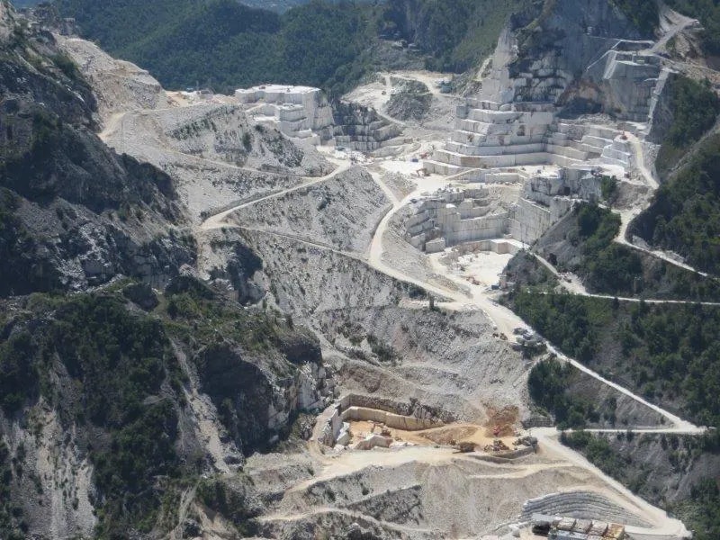 Marmorbrotten i Carrara