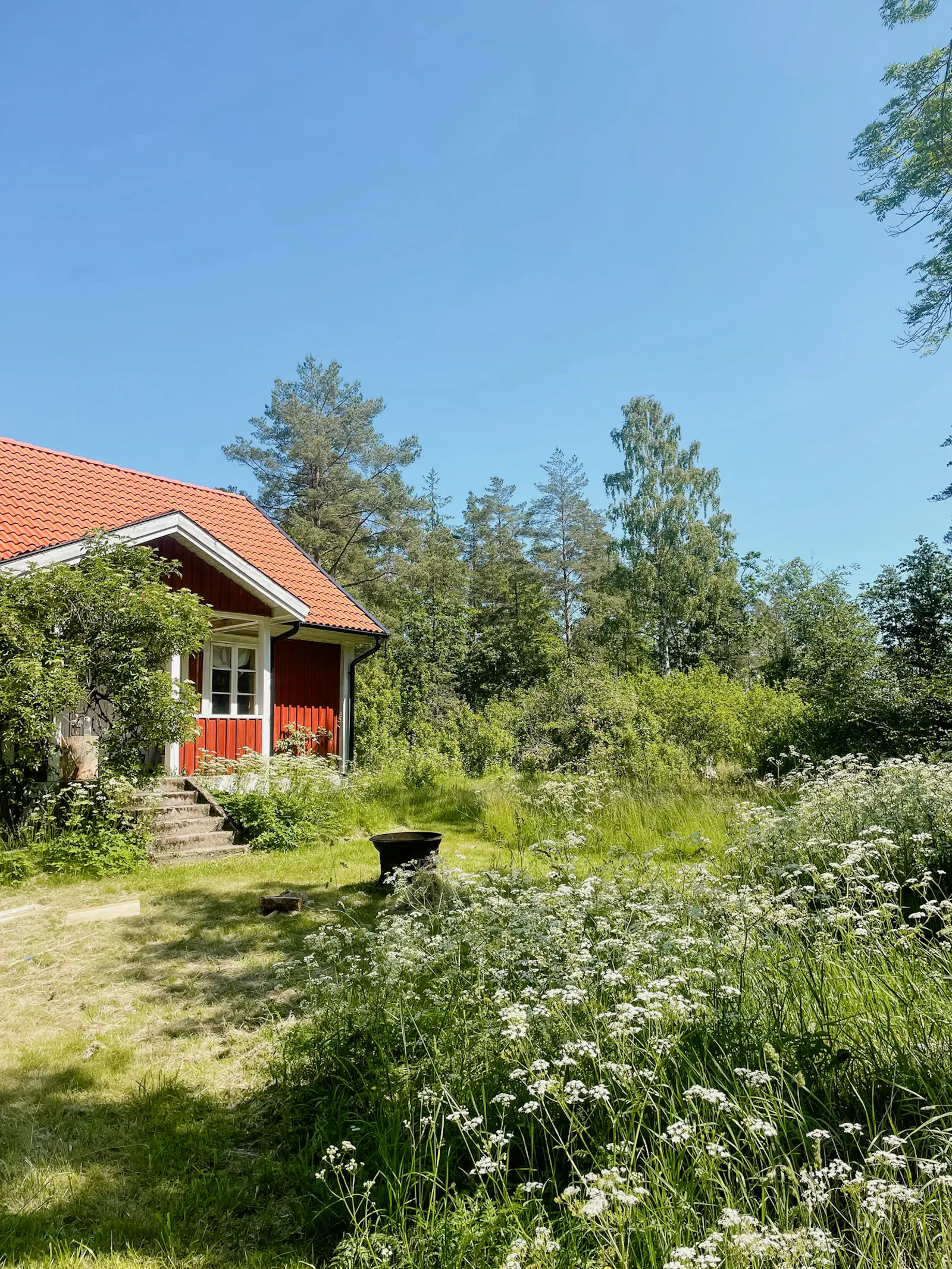 Konstnärshem med vild trädgård i Skärserås – bild 2 av 24