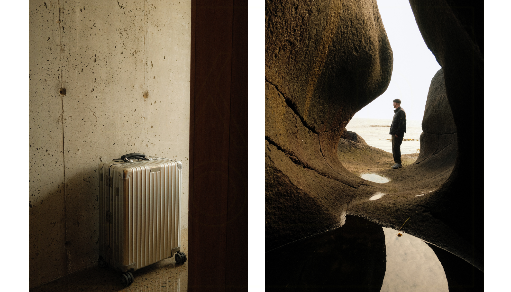 Simon Zimmermann mellem fjeldene i Vestnorge