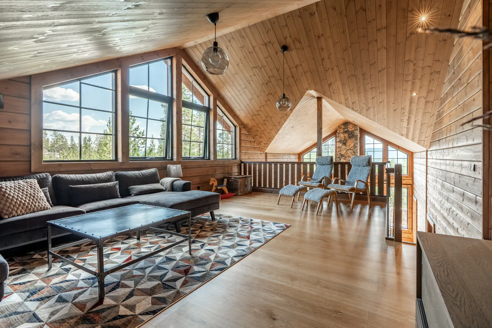Mountain lodge med utsikt över Idres toppar – bild 17 av 24
