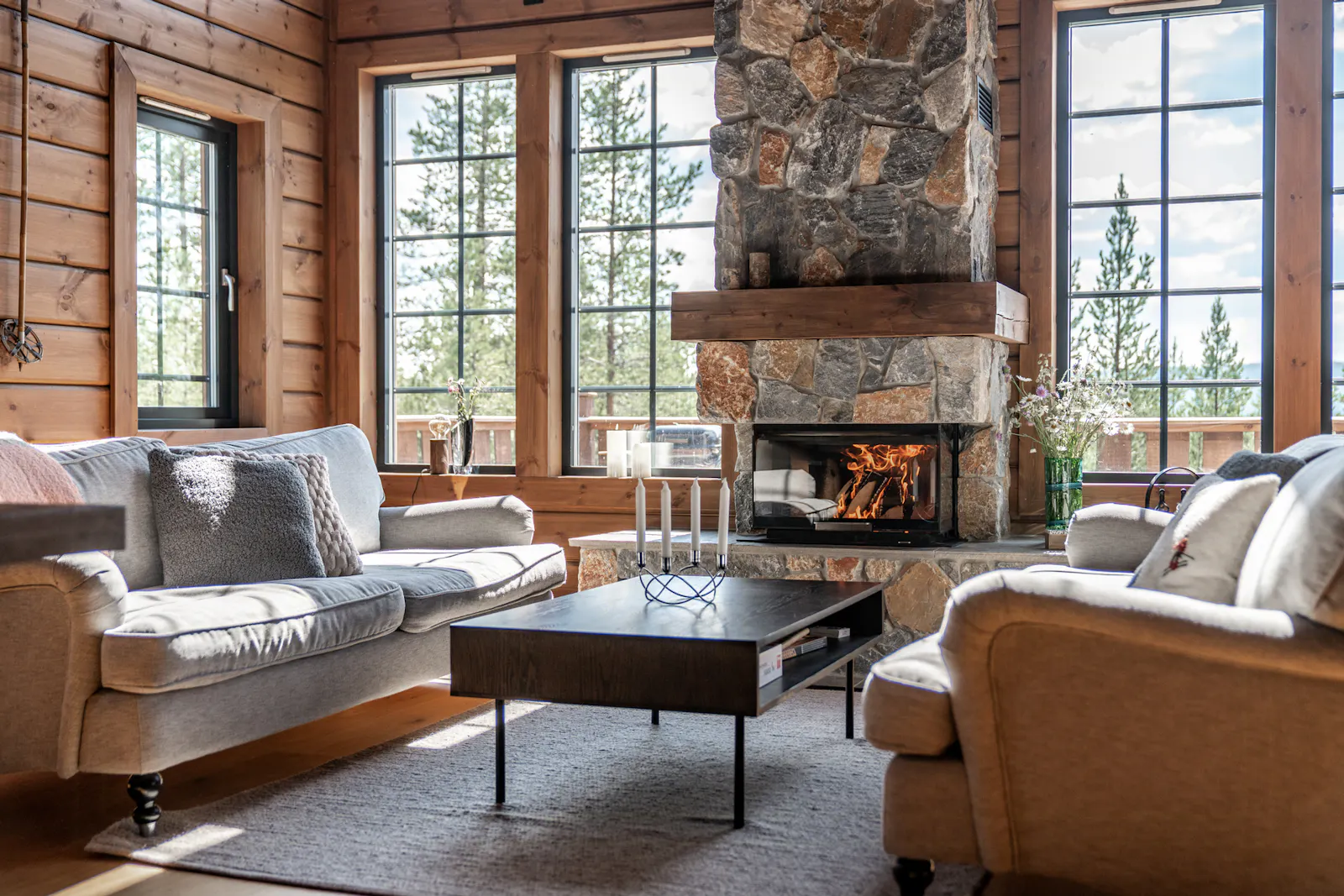 Mountain lodge med utsikt över Idres toppar – bild 11 av 24
