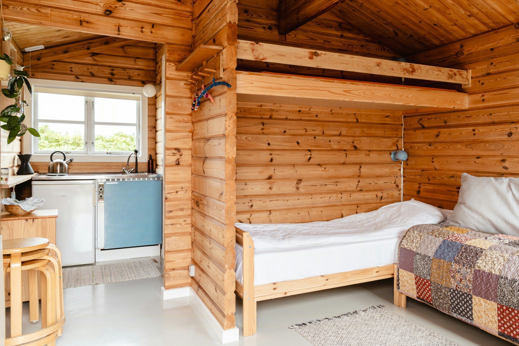 Una pequeña casa en el árbol en una gran comunidad, image size:2560x2560