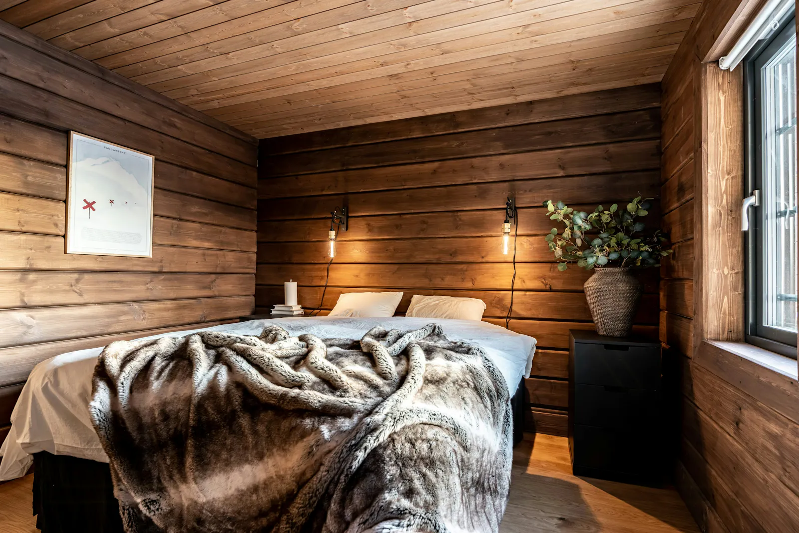 Modernt fjällhus med solnedgångar över Idre – bild 11 av 24