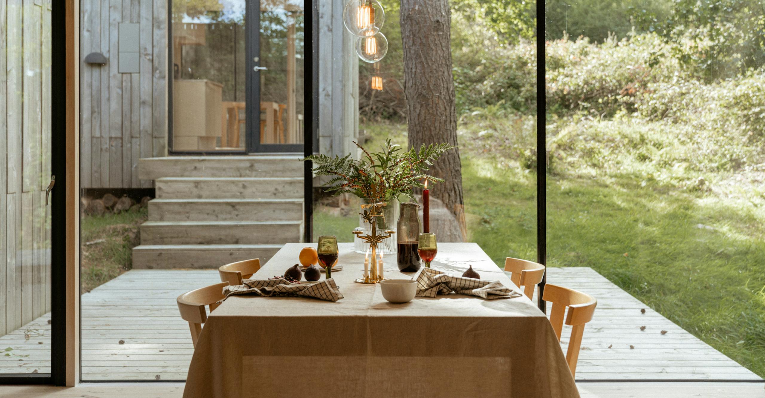 6 different summer houses for a beautiful Christmas