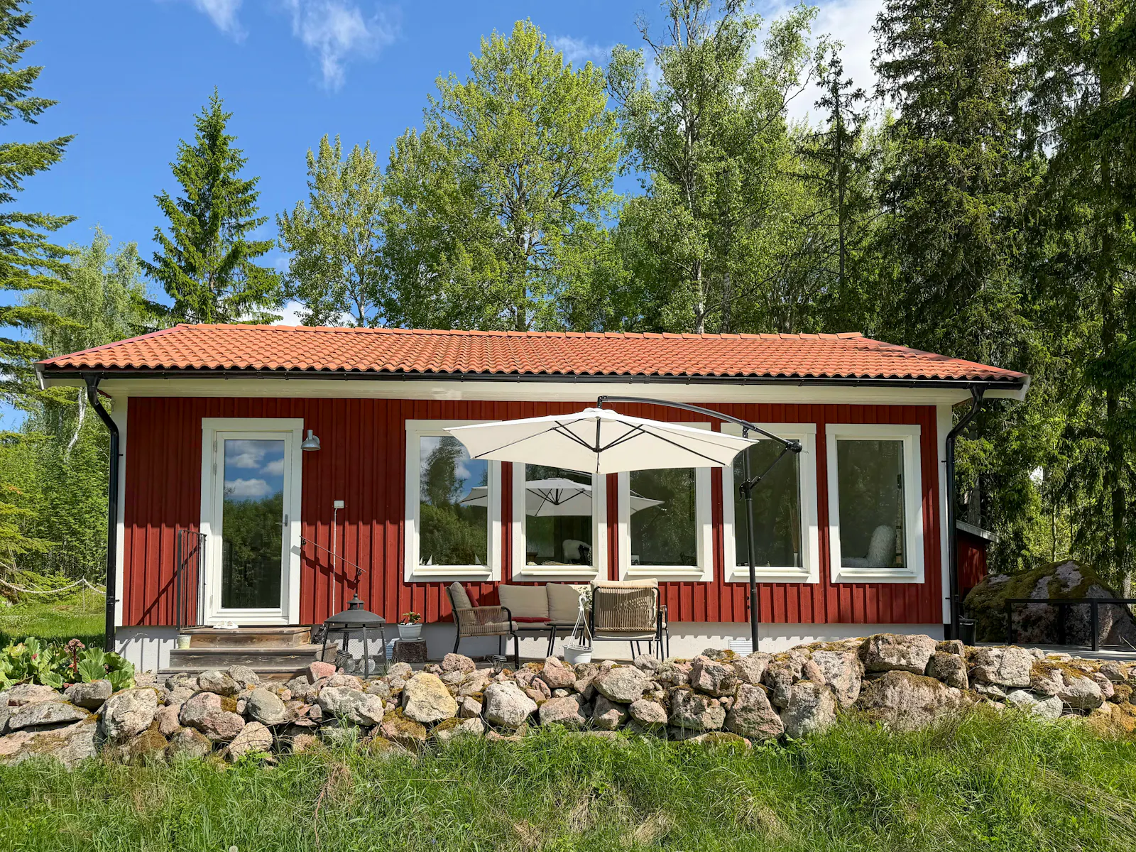 Skogshem med bastu vid Dalälven i Hedesunda – bild 14 av 24