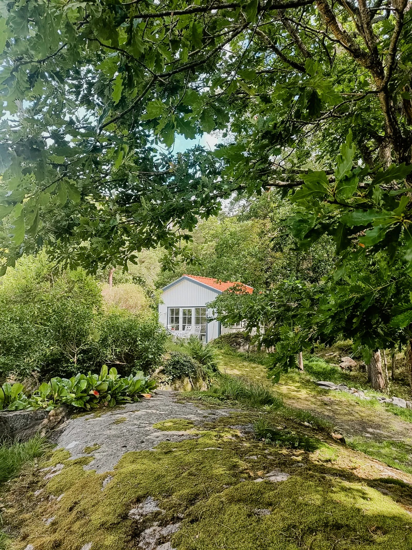 Charmigt fristående hus nära skog och hav – bild 2 av 11