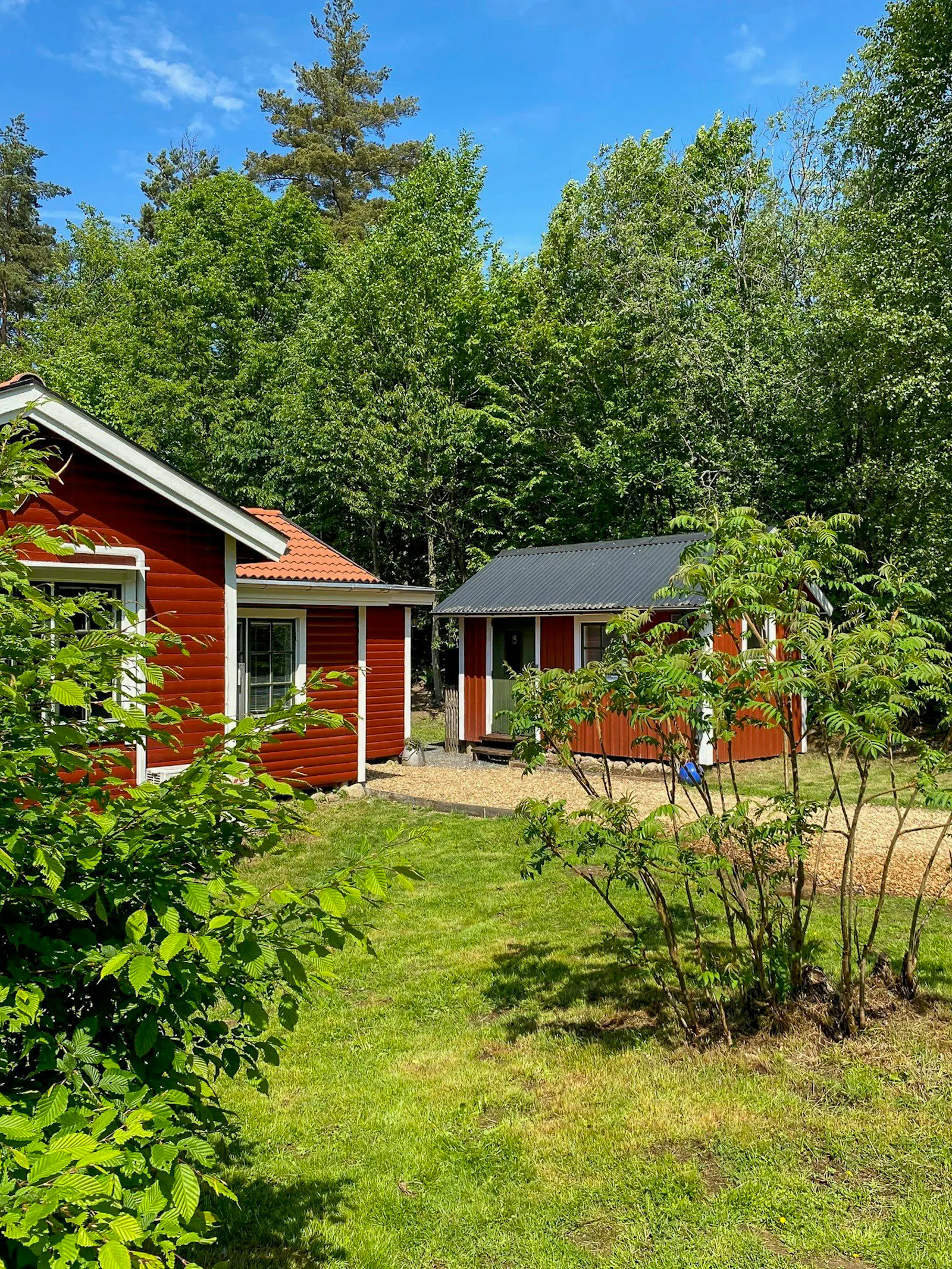 Skogsstuga med gömd sjö nära Karlshamn – bild 13 av 17
