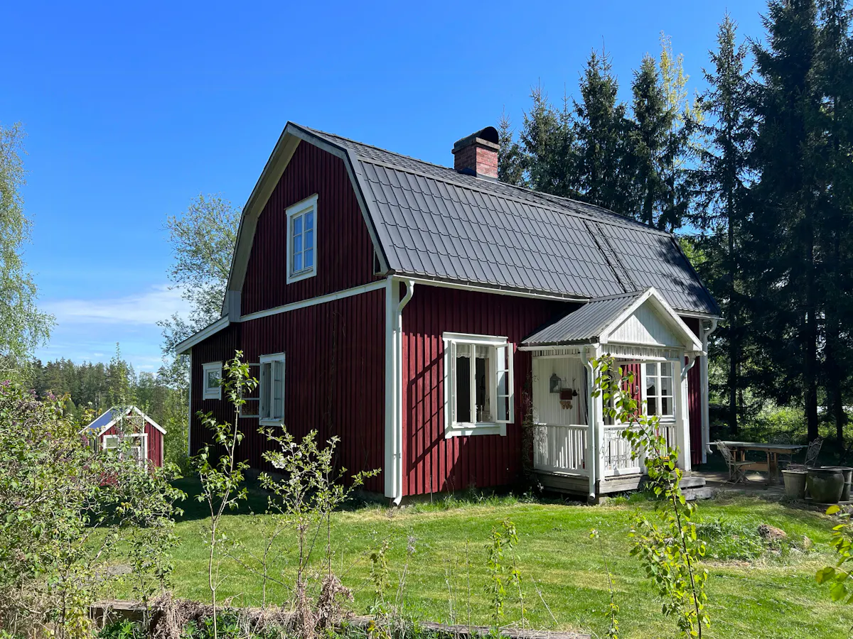 Fin svensk stuga vid Fryken