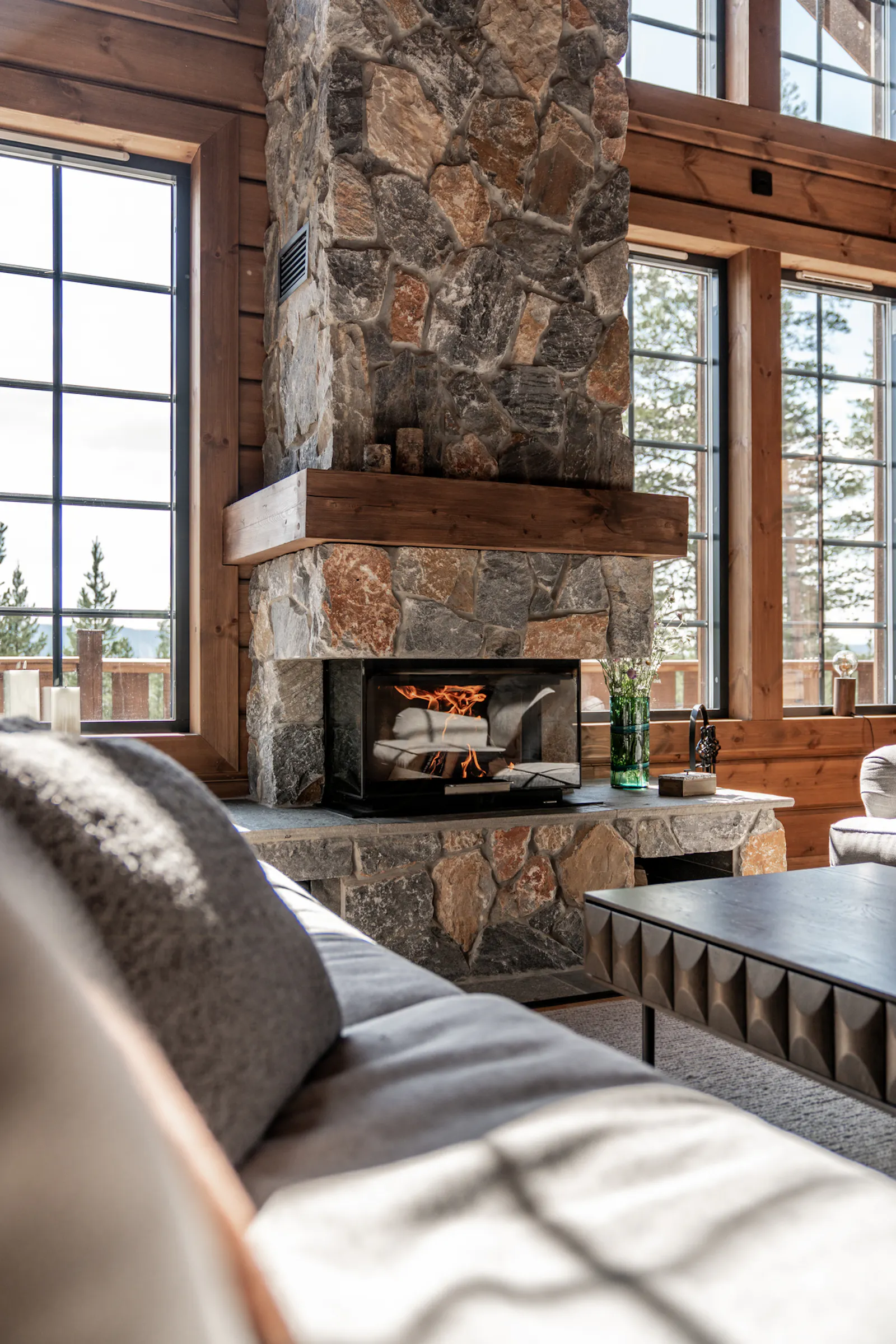 Mountain lodge med utsikt över Idres toppar – bild 15 av 24