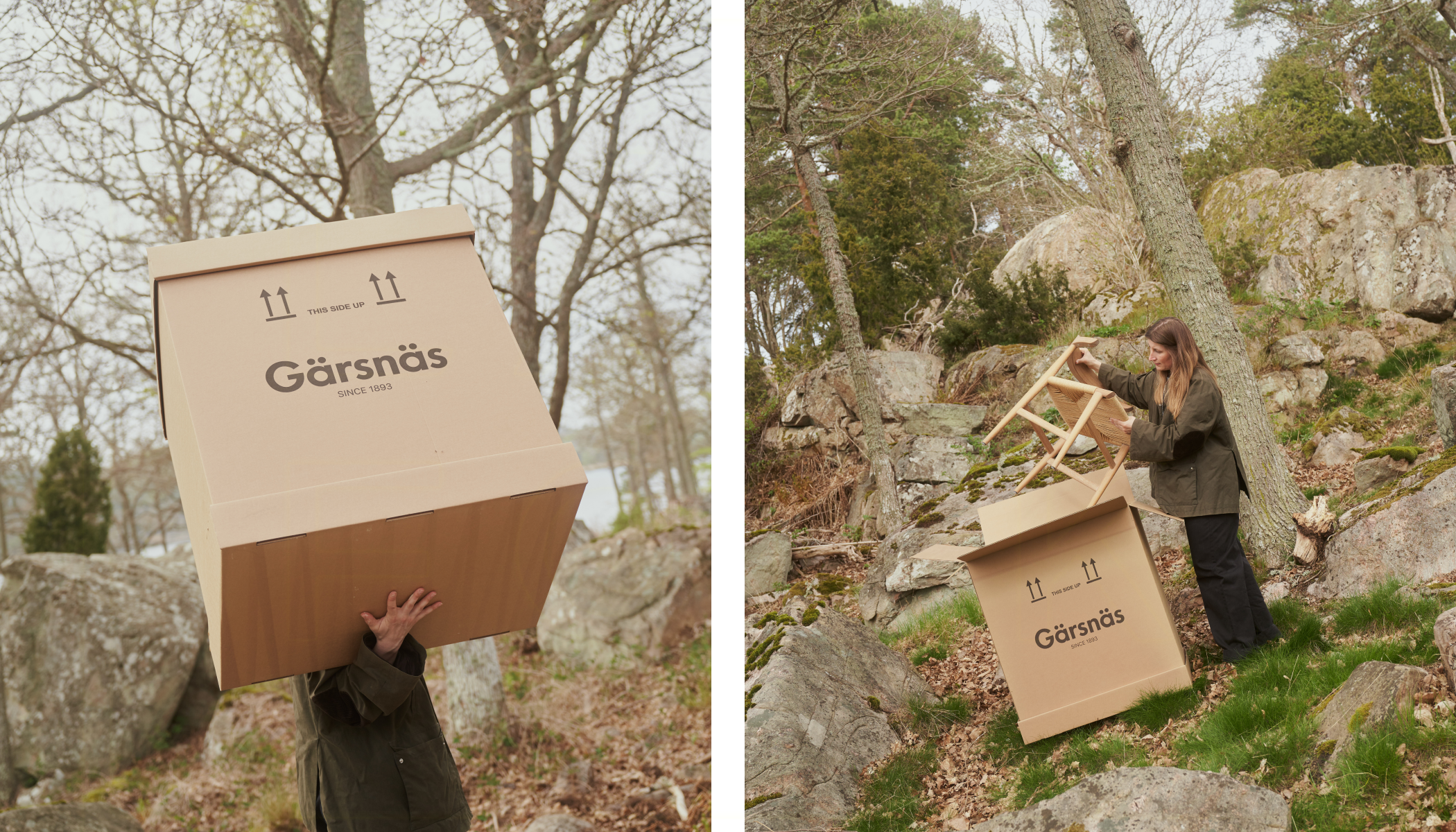 Box in nature