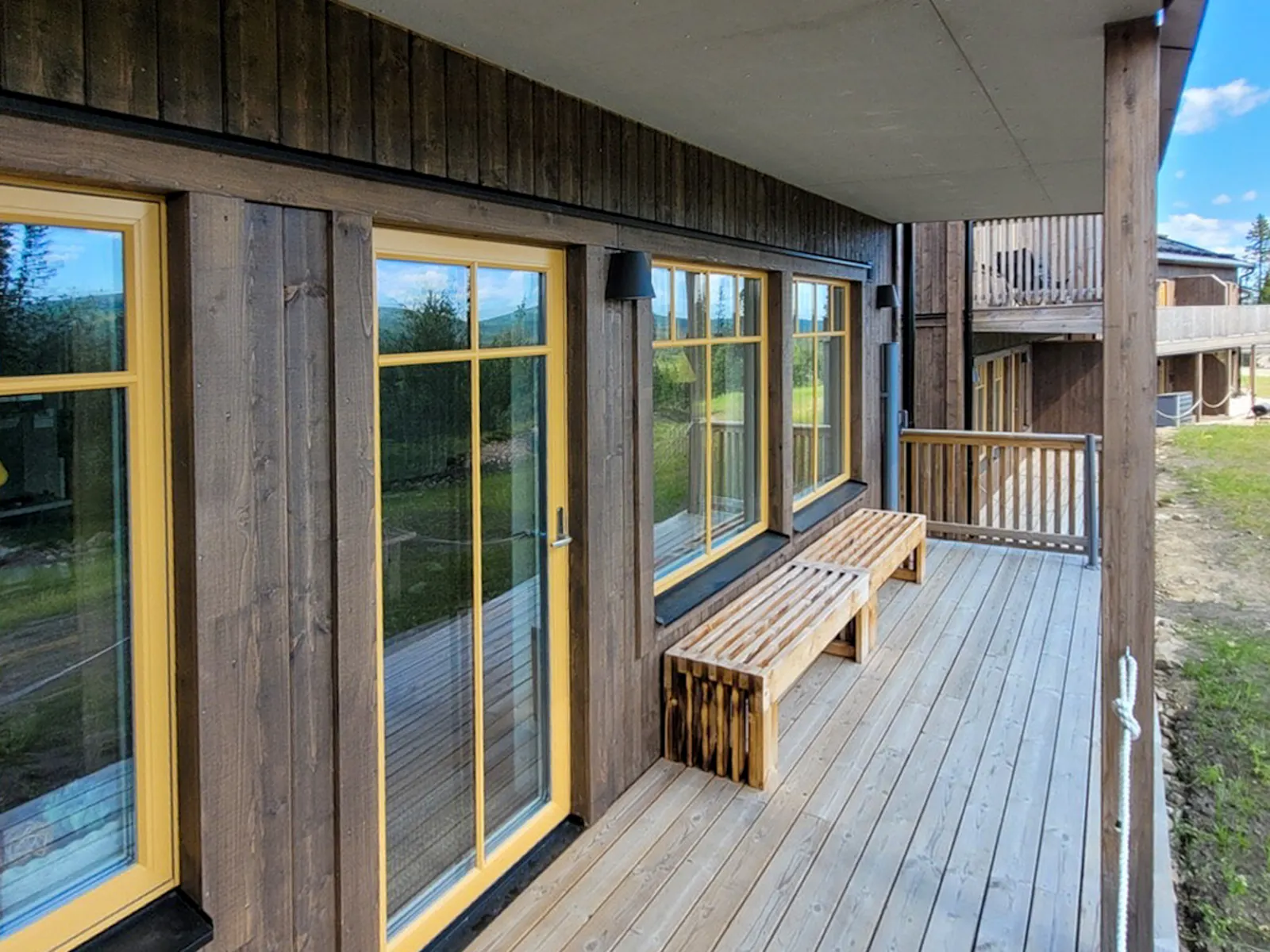 Modern fjälllägenhet med utsikt över Vemdalsskalet – bild 19 av 23