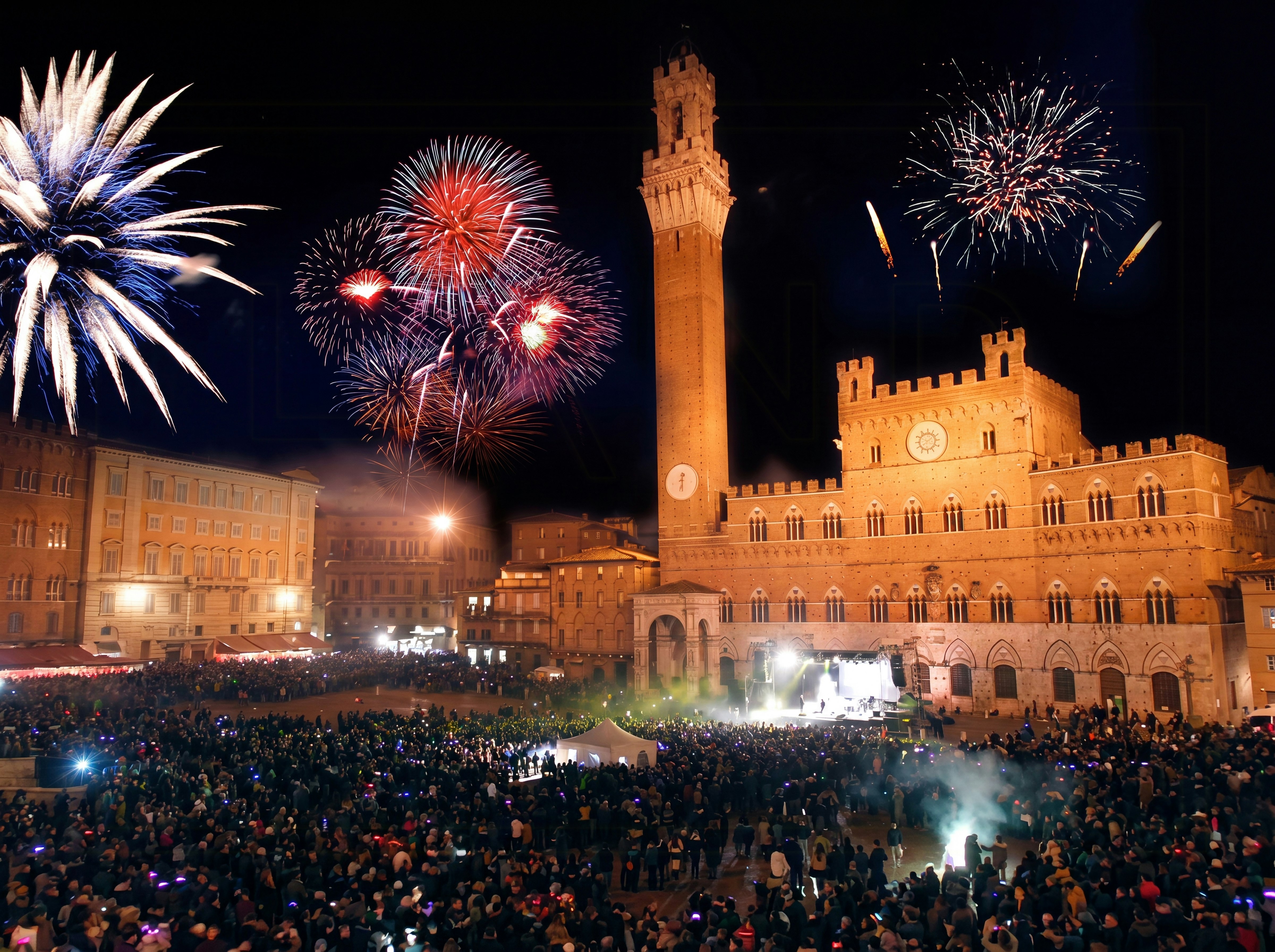 Hold jul i Toscana