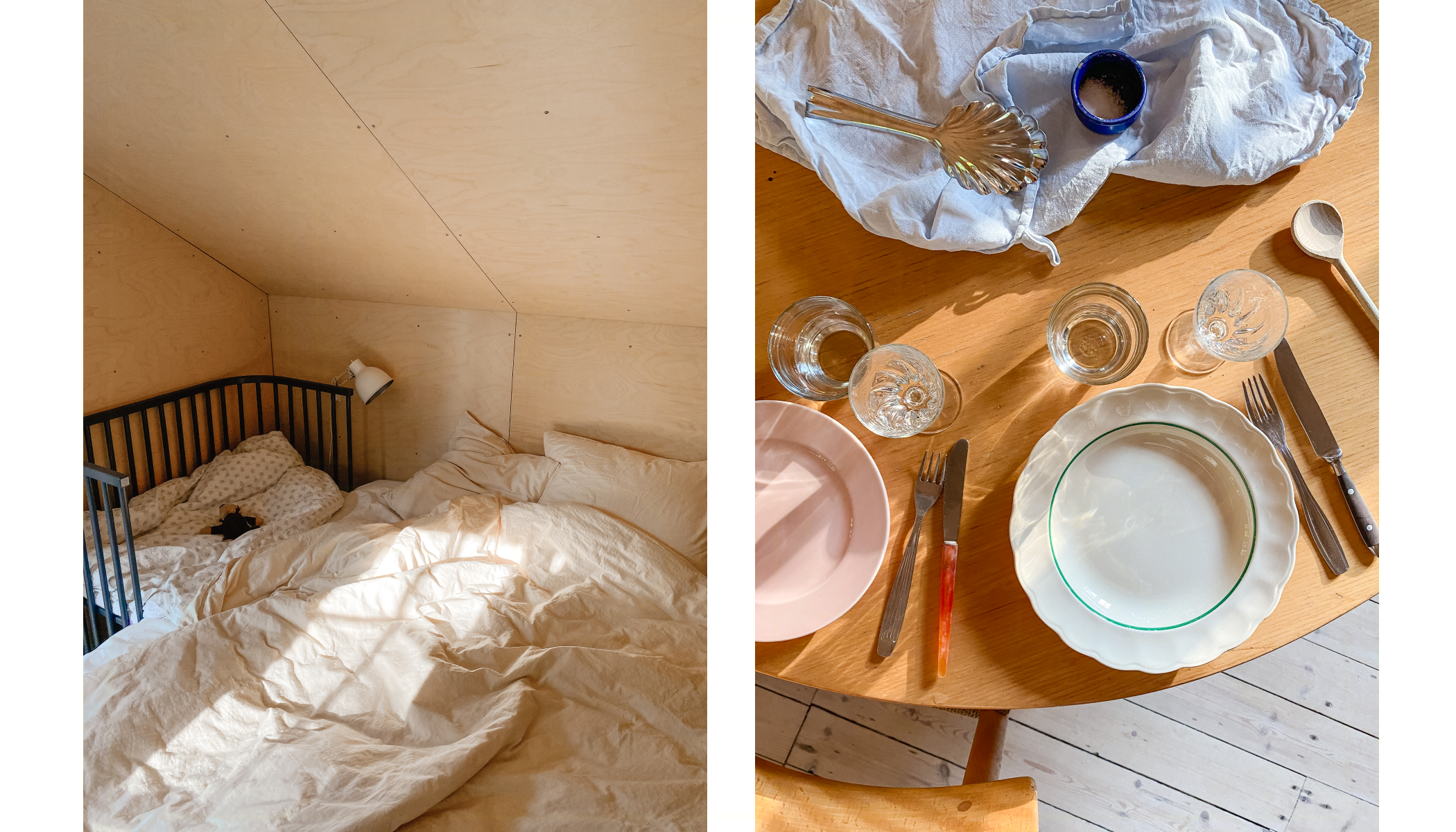 Slow mornings in the summer house