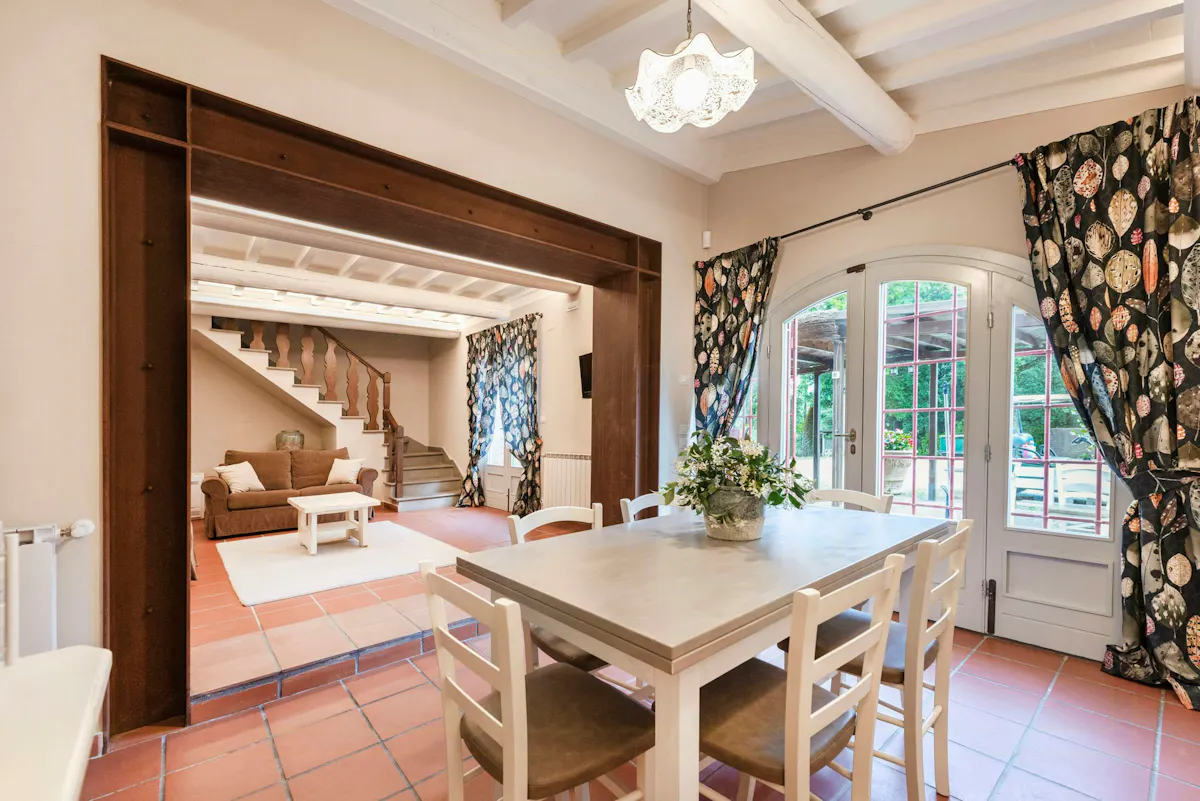 Casa rural de piedra en las colinas del Chianti