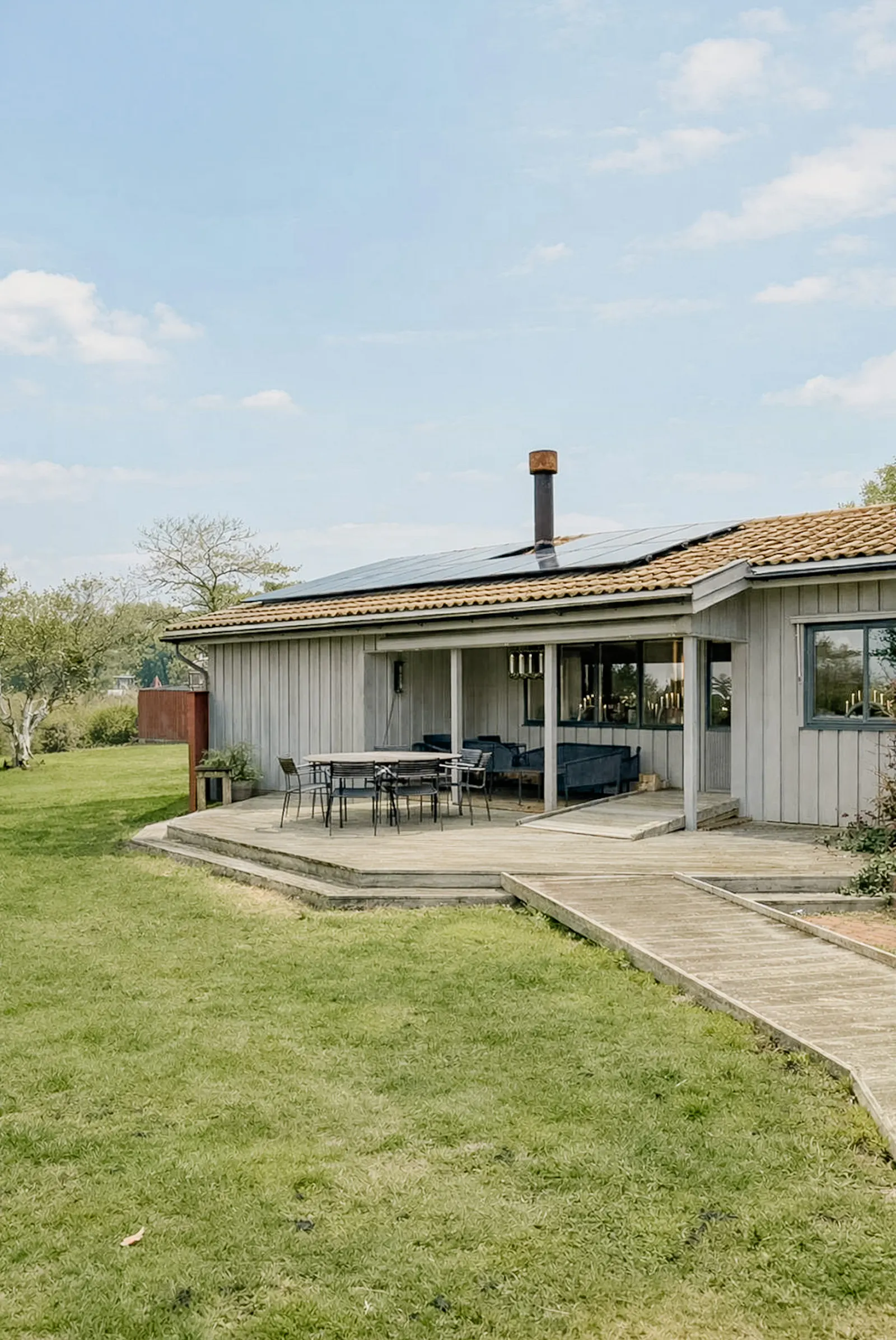 Strandhus med panoramautsikt i Påarp – bild 21 av 24