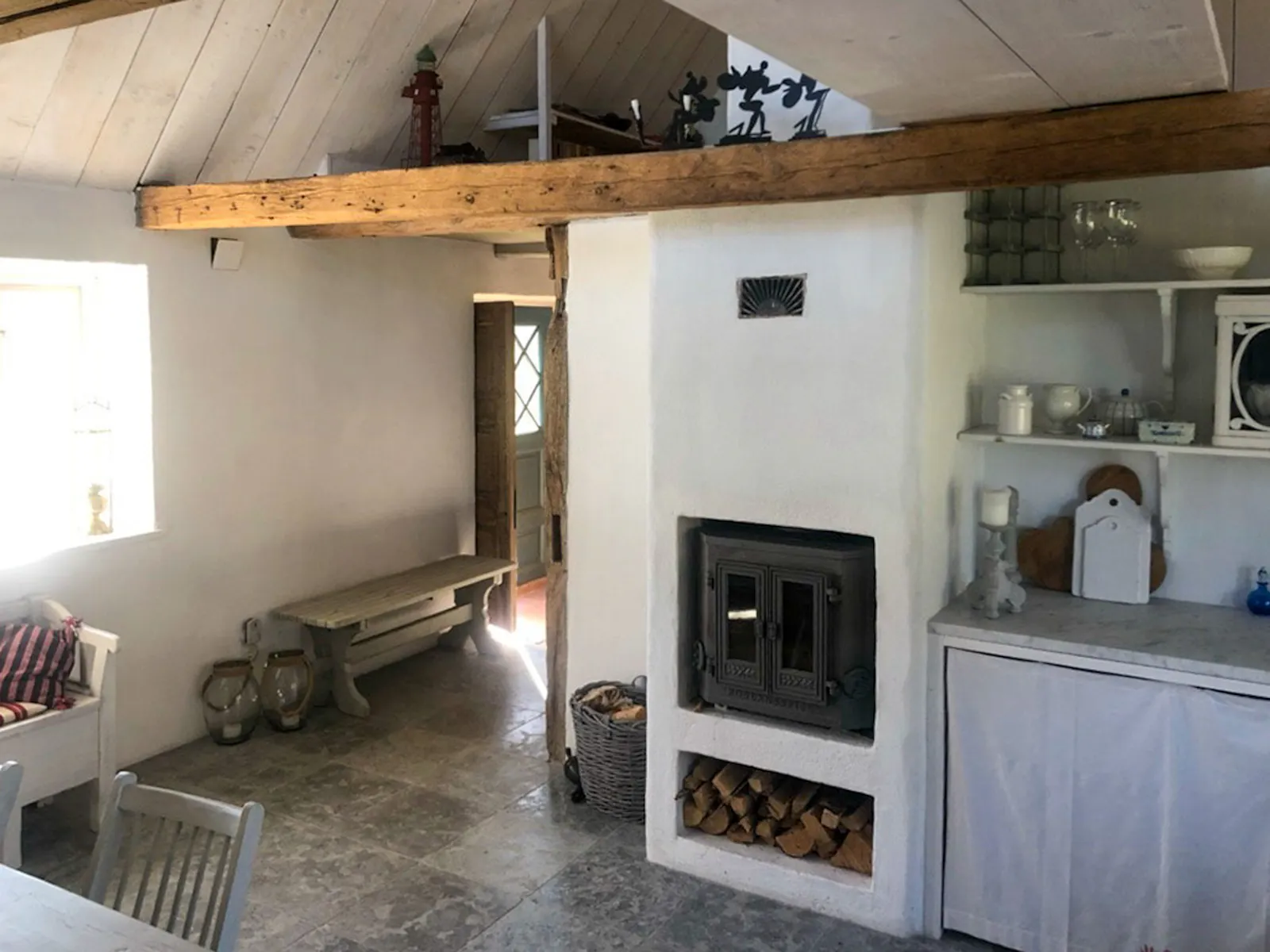 Traditionell skånelänga nära Sandhammarens strand – bild 6 av 24