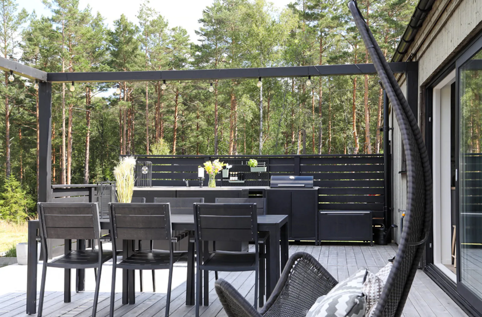 Sjöstuga med solnedgångar över Försjön – bild 20 av 24
