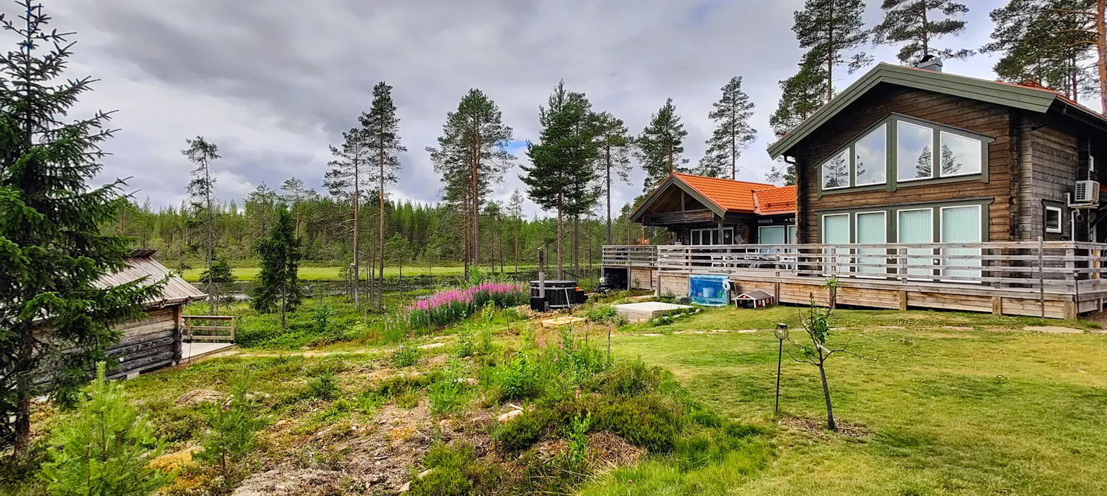 Stort hus med bastu vid nära Vasaloppslängdspåren – bild 17 av 24