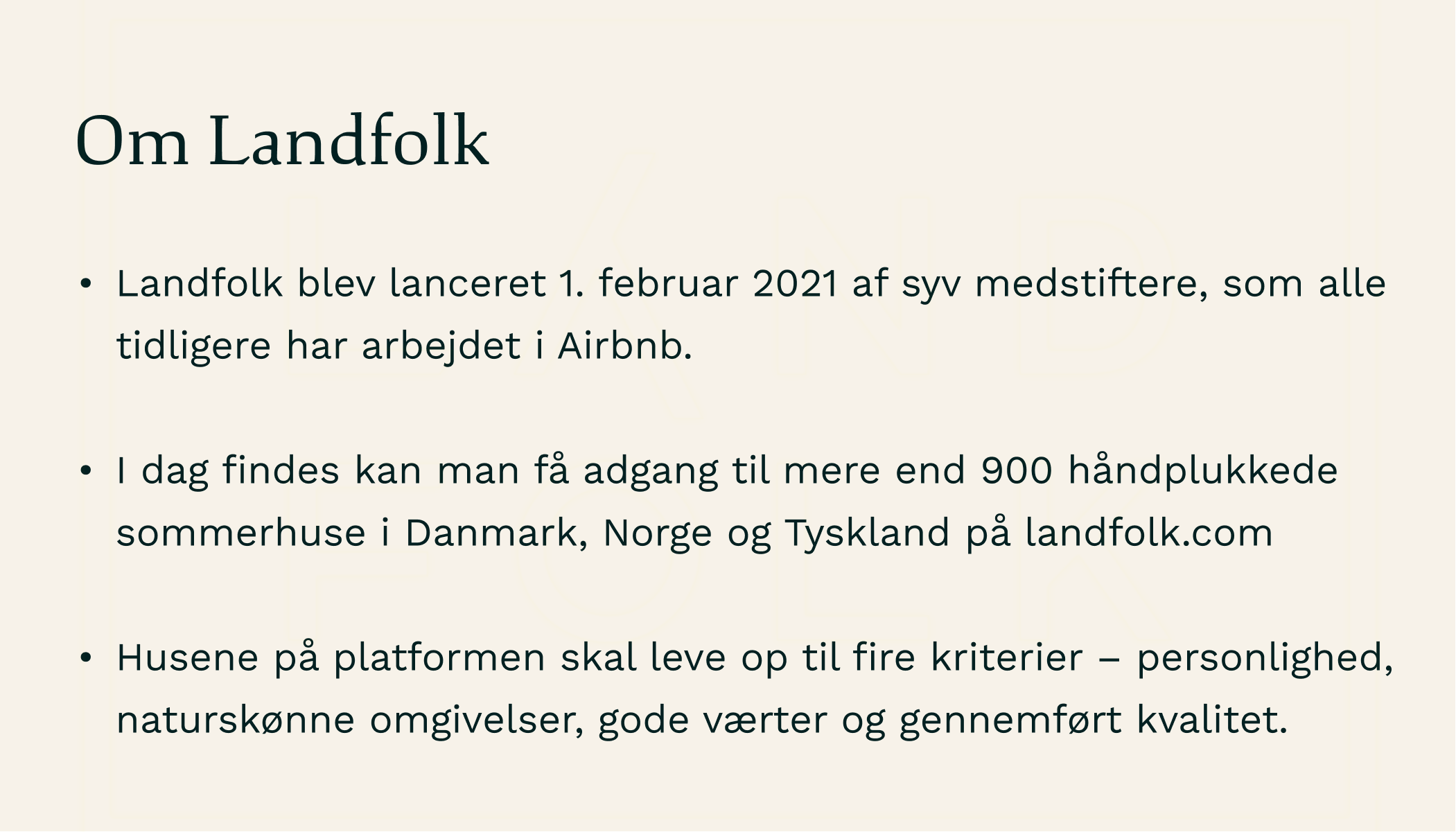 Landfolk åbner op for sommerhuse i Tyskland