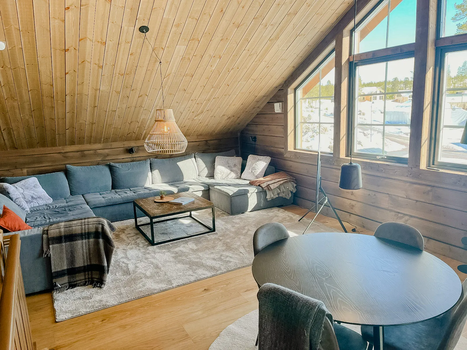 Parhus vid Idre Fjällgolfbana med fjällutsikt – bild 21 av 24