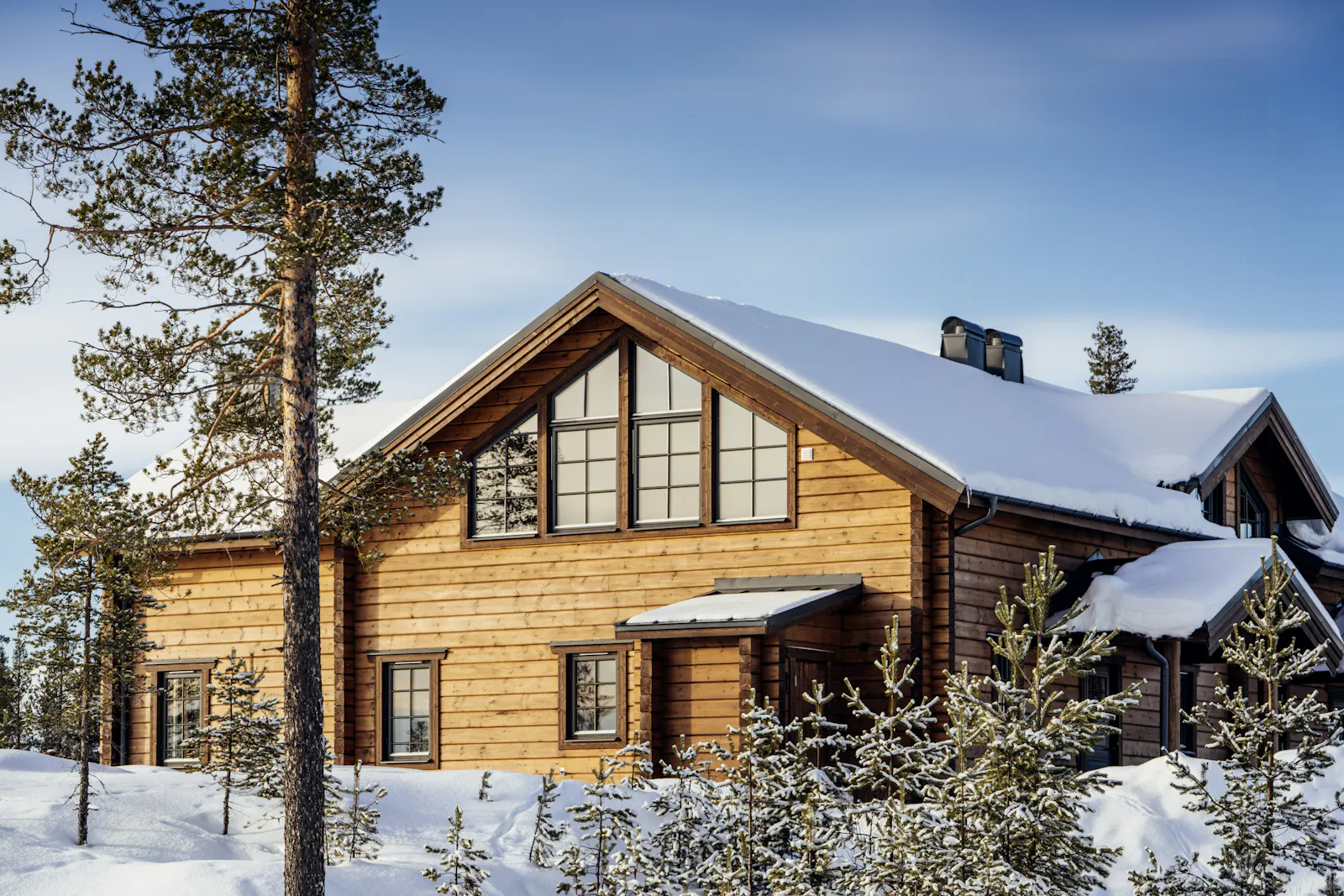 Arkitektritad fjällvilla nära Idres backar – bild 3 av 24