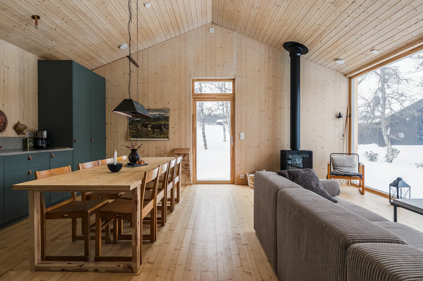 Fjällhus med utsikt över Hamrafjället – bild 3 av 24