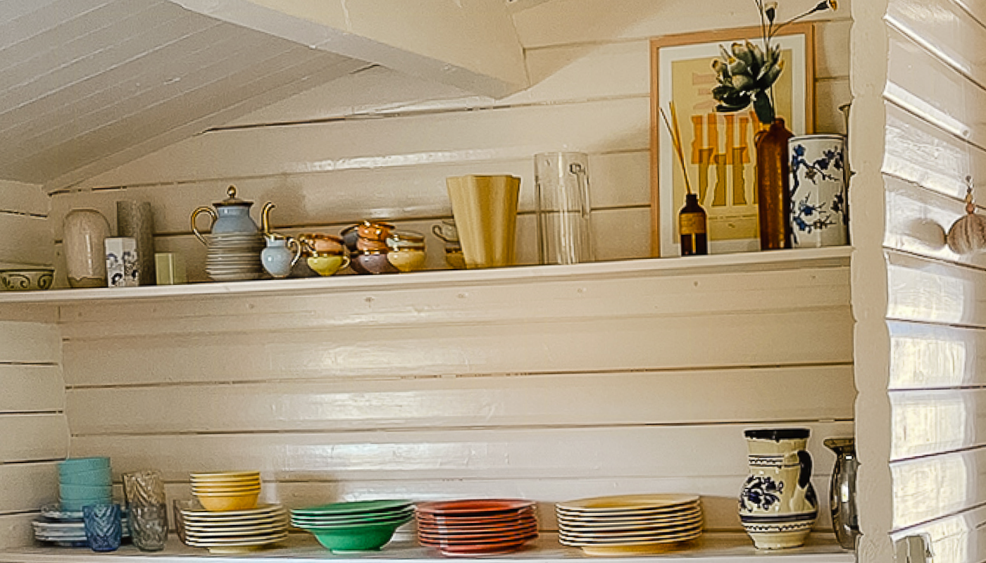 Pastelfarver i Sussie Franks sommerhus